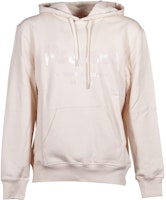 Alexander McQueen Beige Solid Logo Print Hoodie 688715-QTZ81-0907 Alexander McQueen Beige Solid Logo Print Hoodie 688715-QTZ81-0907