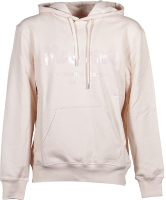 Alexander McQueen Beige Hoodie Cetakan Logo Solid 688715-QTZ81-0907 Order Alexander McQueen Beige Hoodie Cetakan Logo Solid 688715-QTZ81-0907