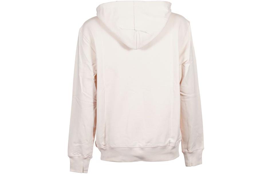 Lookbook Alexander McQueen Beige Hoodie Cetakan Logo Solid 688715-QTZ81-0907
