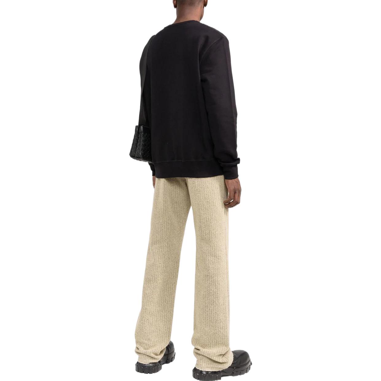 Shop Alexander McQueen  Black Letter Graffiti Print Sweatshirt. 688713QTZ810901