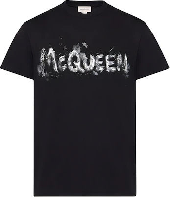 Alexander McQueen Camiseta Negra con Logo Crewneck. 794578-QTABO-0528 Buy Alexander McQueen Camiseta Negra con Logo Crewneck. 794578-QTABO-0528