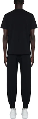 Alexander McQueen Camiseta Negra con Logo Crewneck. 794578-QTABO-0528 Shop Alexander McQueen Camiseta Negra con Logo Crewneck. 794578-QTABO-0528