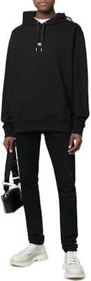 Alexander McQueen 黑色印花標誌細節運動衫 701290QTX451000 Lookbook Alexander McQueen 黑色印花標誌細節運動衫 701290QTX451000