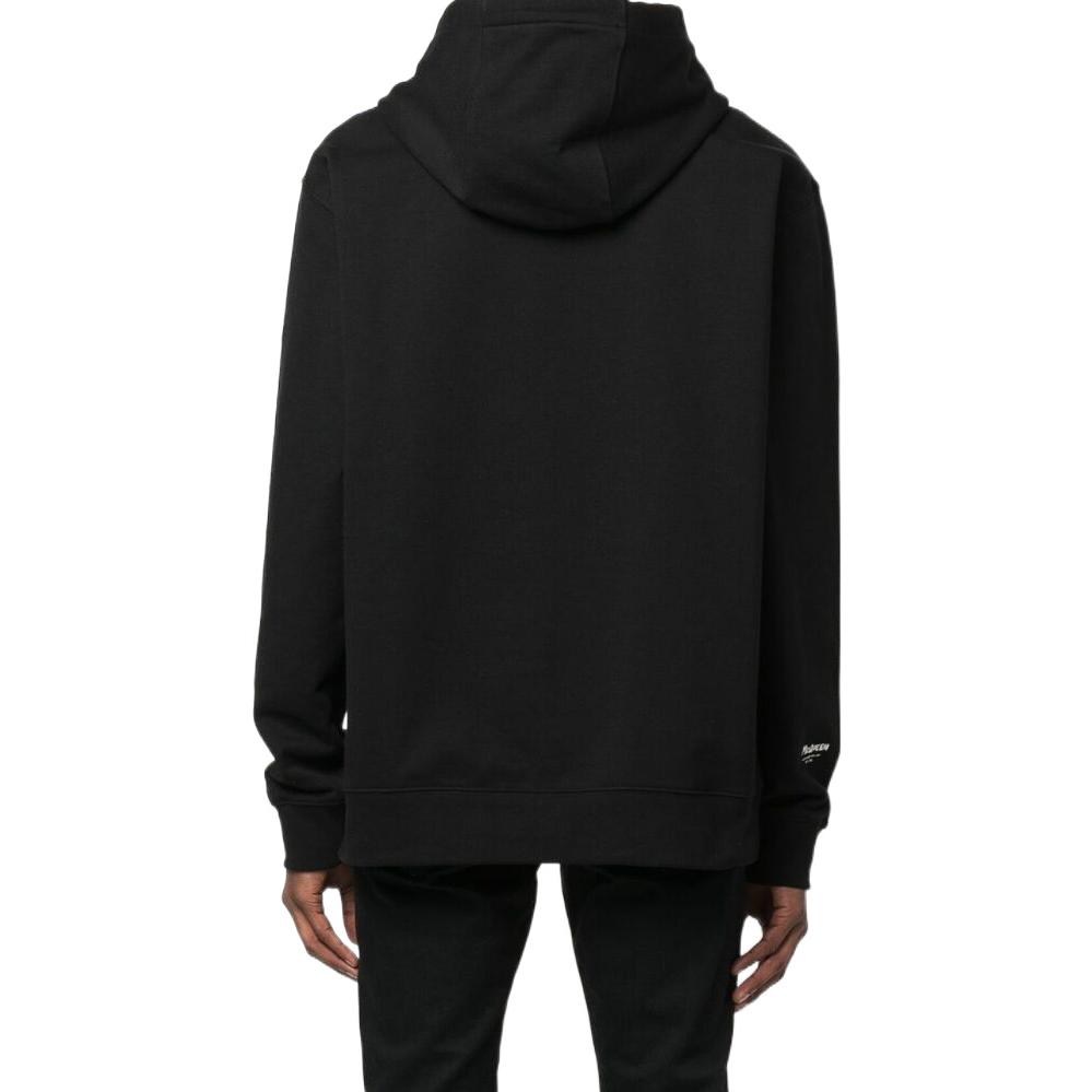 Purchase Alexander McQueen 黑色印花標誌細節運動衫 701290QTX451000