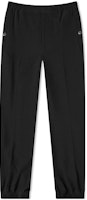Alexander McQueen Black Solid Color Tapered Casual Pants with Side Zipper. 642579-QQR57-1000 Alexander McQueen Black Solid Color Tapered Casual Pants with Side Zipper. 642579-QQR57-1000