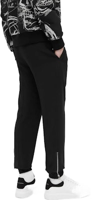 Pantalones Casuales Negros Ajustados Alexander McQueen con Cremallera Lateral. 642579-QQR57-1000 Purchase Pantalones Casuales Negros Ajustados Alexander McQueen con Cremallera Lateral. 642579-QQR57-1000