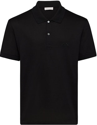 Alexander McQueen Baju Polo Lengan Pendek Hitam Ribbed. 776379-QXAAJ-1000 Buy Alexander McQueen Baju Polo Lengan Pendek Hitam Ribbed. 776379-QXAAJ-1000
