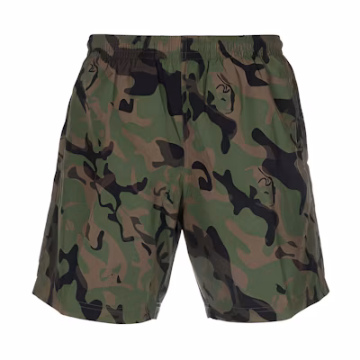 Alexander McQueen Camouflage Knee-Length Relaxed Fit Shorts 683045-4419Q-2964