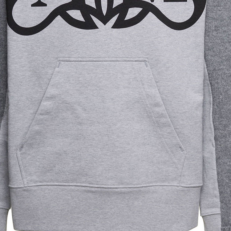 Details for 亚历山大麦昆拼接圆领长袖卫衣灰色 760763-Q1XIK-1267