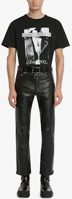 亚历山大麦昆 黑色图案印花T恤 735283-QUZ52-0901 Lookbook 亚历山大麦昆 黑色图案印花T恤 735283-QUZ52-0901