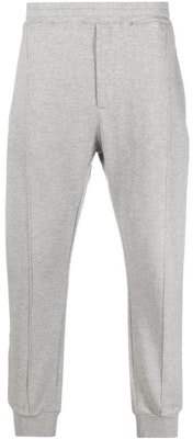 알렉산더 맥퀸 그레이 니트 조거 팬츠, 밴딩 허리 & 백 로고. 701282-QTX43-1401 Buy 알렉산더 맥퀸 그레이 니트 조거 팬츠, 밴딩 허리 & 백 로고. 701282-QTX43-1401