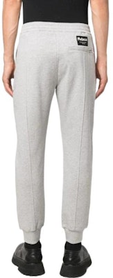 알렉산더 맥퀸 그레이 니트 조거 팬츠, 밴딩 허리 & 백 로고. 701282-QTX43-1401 Purchase 알렉산더 맥퀸 그레이 니트 조거 팬츠, 밴딩 허리 & 백 로고. 701282-QTX43-1401