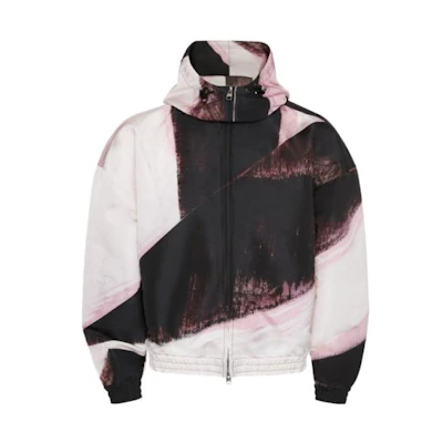 Alexander McQueen Hoodie Zip-Up Jacket Long Sleeve Outerwear. 735253-QUR52-5772