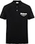 Buy Alexander McQueen Baju Polo Slim Fit Hitam Cetakan Huruf. 662551-QXAAK-1000