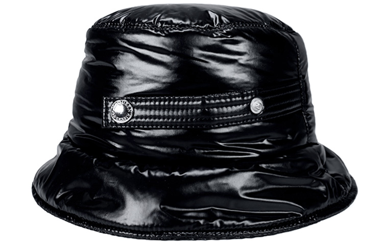 Purchase アレキサンダー マックイーン ロゴ パッチ バケットハット ブラック 6796244419Q1000