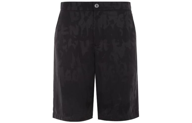 Order Alexander McQueen  Loose Fit Button Straight Casual Shorts. 750148-QVP30-1010