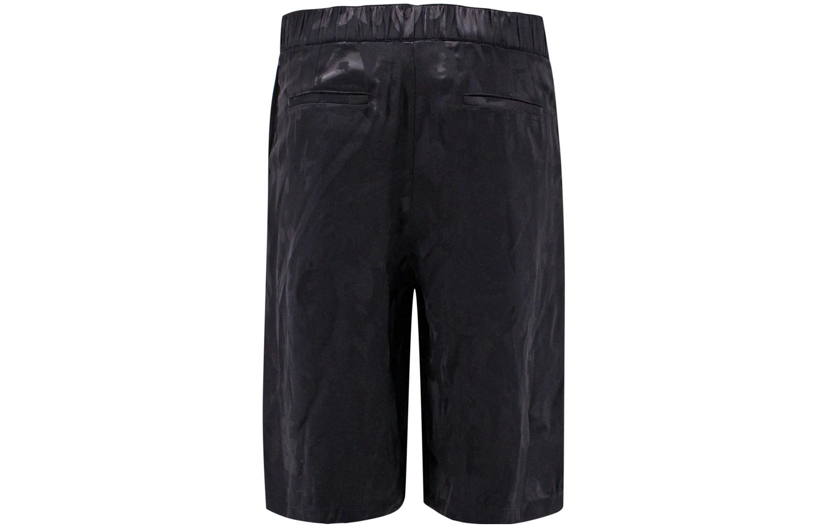 Lookbook Alexander McQueen  Loose Fit Button Straight Casual Shorts. 750148-QVP30-1010