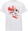 Buy Alexander McQueen Kemeja-T Putih Cetakan Tengkorak Terselindung. 776336-QTAAL-0961