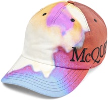 Alexander McQueen Printed Duckbill Cap Multicolor Polyamide Hat 7509404419Q6178 Alexander McQueen Printed Duckbill Cap Multicolor Polyamide Hat 7509404419Q6178