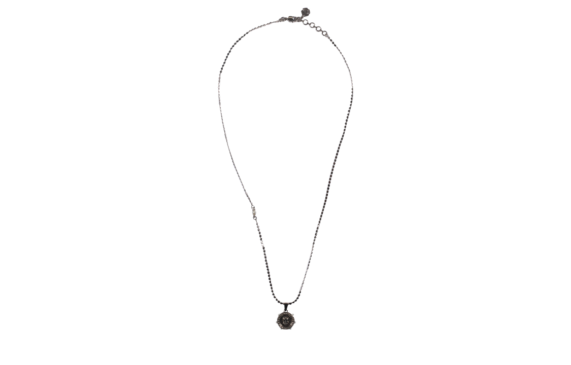 Alexander McQueen  Silver Brass Pendant Necklace 700548J160K7165