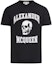 Order Alexander McQueen Baju-T Slim Fit Leher Bulat Cetakan Skull Hitam. 759442-QTAAW-0520