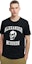 Details for Alexander McQueen Baju-T Slim Fit Leher Bulat Cetakan Skull Hitam. 759442-QTAAW-0520