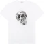 Buy Alexander McQueen 骷髏印花白色短袖圓領T恤 776351-QTAAQ-0909