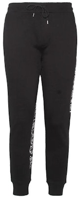 Alexander McQueen Slim Fit Track Pants Black 360854-RJR15-1000 Order Alexander McQueen Slim Fit Track Pants Black 360854-RJR15-1000
