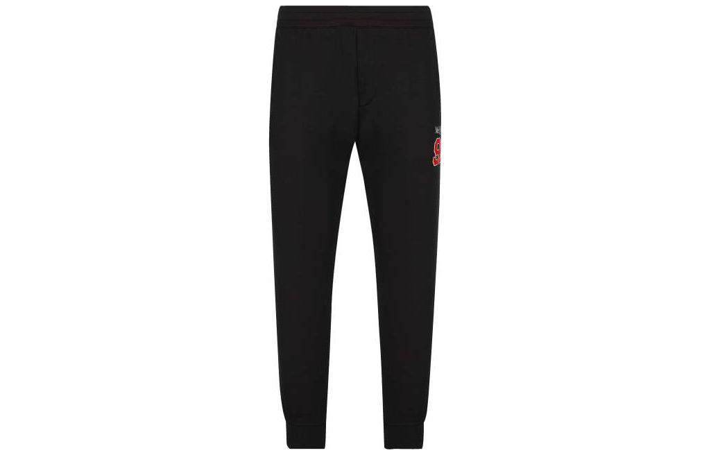 Order Alexander McQueen Seluar Jogger Knit Pinggang Elastik Warna Solid 727306-QUX15-1052