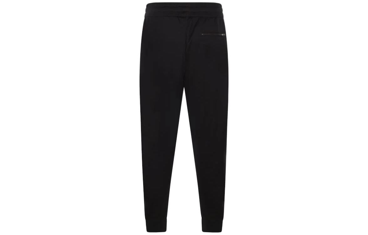 Lookbook Alexander McQueen Seluar Jogger Knit Pinggang Elastik Warna Solid 727306-QUX15-1052