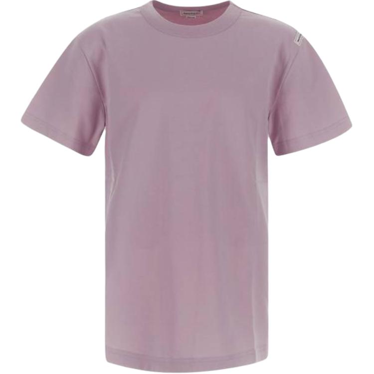 Alexander McQueen  Solid Color Loose Fit Crewneck T-Shirt 731645-QUX06-5220