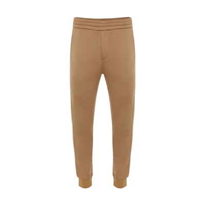 Alexander McQueen Solid Color Straight Jogger Knit Track Pants 701302QTX539730