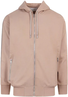 亚历山大麦昆纯色拉链连帽衫淡棕色 654794QTX75-0906 Order 亚历山大麦昆纯色拉链连帽衫淡棕色 654794QTX75-0906