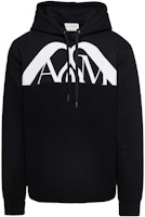 Alexander McQueen Solid Print Black Hoodie Long Sleeve 760764-Q1XIL-1011 Alexander McQueen Solid Print Black Hoodie Long Sleeve 760764-Q1XIL-1011