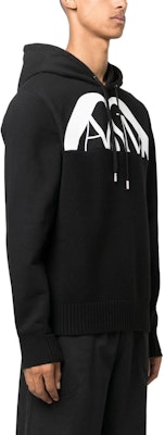 アレキサンダーマックイーン ソリッドプリント ブラックパーカー 長袖 760764-Q1XIL-1011 Details for アレキサンダーマックイーン ソリッドプリント ブラックパーカー 長袖 760764-Q1XIL-1011