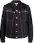 Order Alexander McQueen Solid Stitch Detail Denim Jacket with Single-Breasted Design. 717229-QUY10-4142