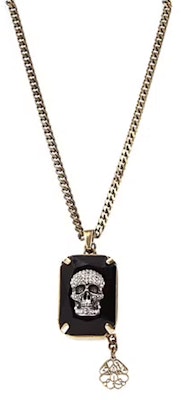 알렉산더 맥퀸 스퀘어 스컬 브라스 목걸이 - 패션 액세서리 561034I94VT5081 Buy 알렉산더 맥퀸 스퀘어 스컬 브라스 목걸이 - 패션 액세서리 561034I94VT5081