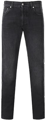 Alexander McQueen SS22 Celana Jeans Katun Hitam Arang. 677771-QSY14-1001 Buy Alexander McQueen SS22 Celana Jeans Katun Hitam Arang. 677771-QSY14-1001
