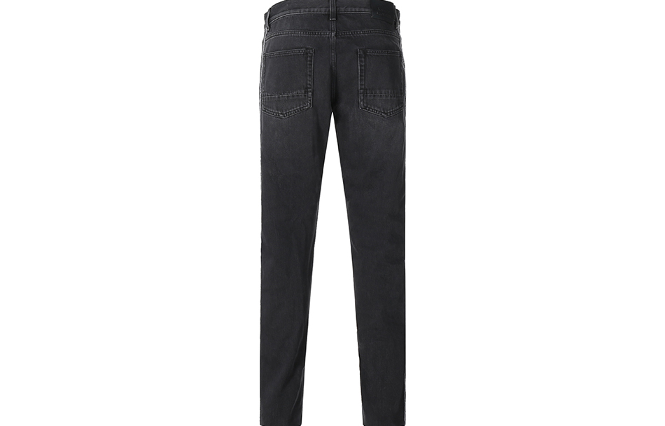 Lookbook Alexander McQueen SS22 Celana Jeans Katun Hitam Arang. 677771-QSY14-1001