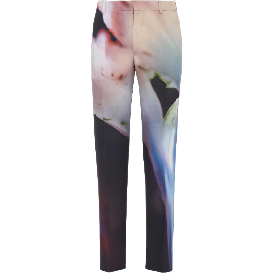 Alexander McQueen  Tapered Tie-Dye Casual Pants Multicolor 749715-QVQ12-8500