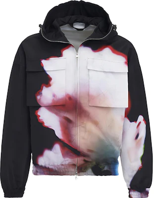 Alexander McQueen Sudadera con Cremallera y Diseño Tie-Dye Negra 749857-QVR59-8500 Buy Alexander McQueen Sudadera con Cremallera y Diseño Tie-Dye Negra 749857-QVR59-8500