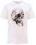 Order Alexander McQueen Kemeja-T Putih Longgar Cetakan Tengkorak Lelaki. 776326-QTAAV-0909