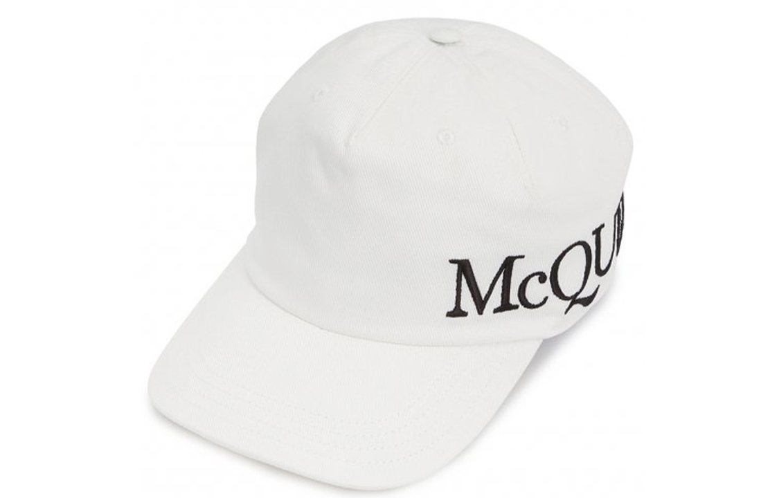 Order 알렉산더 맥퀸 알파벳 트렌디 베이스볼 캡 유니섹스 패션 모자 632896-4105Q-9260