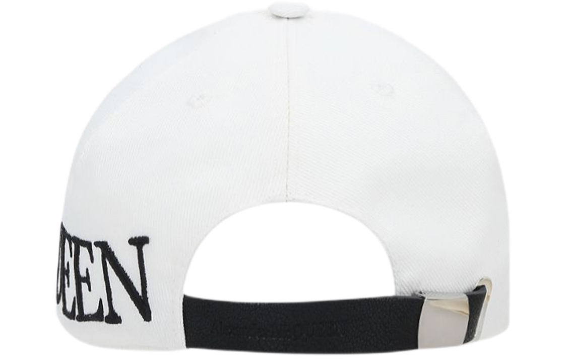 Shop 알렉산더 맥퀸 알파벳 트렌디 베이스볼 캡 유니섹스 패션 모자 632896-4105Q-9260