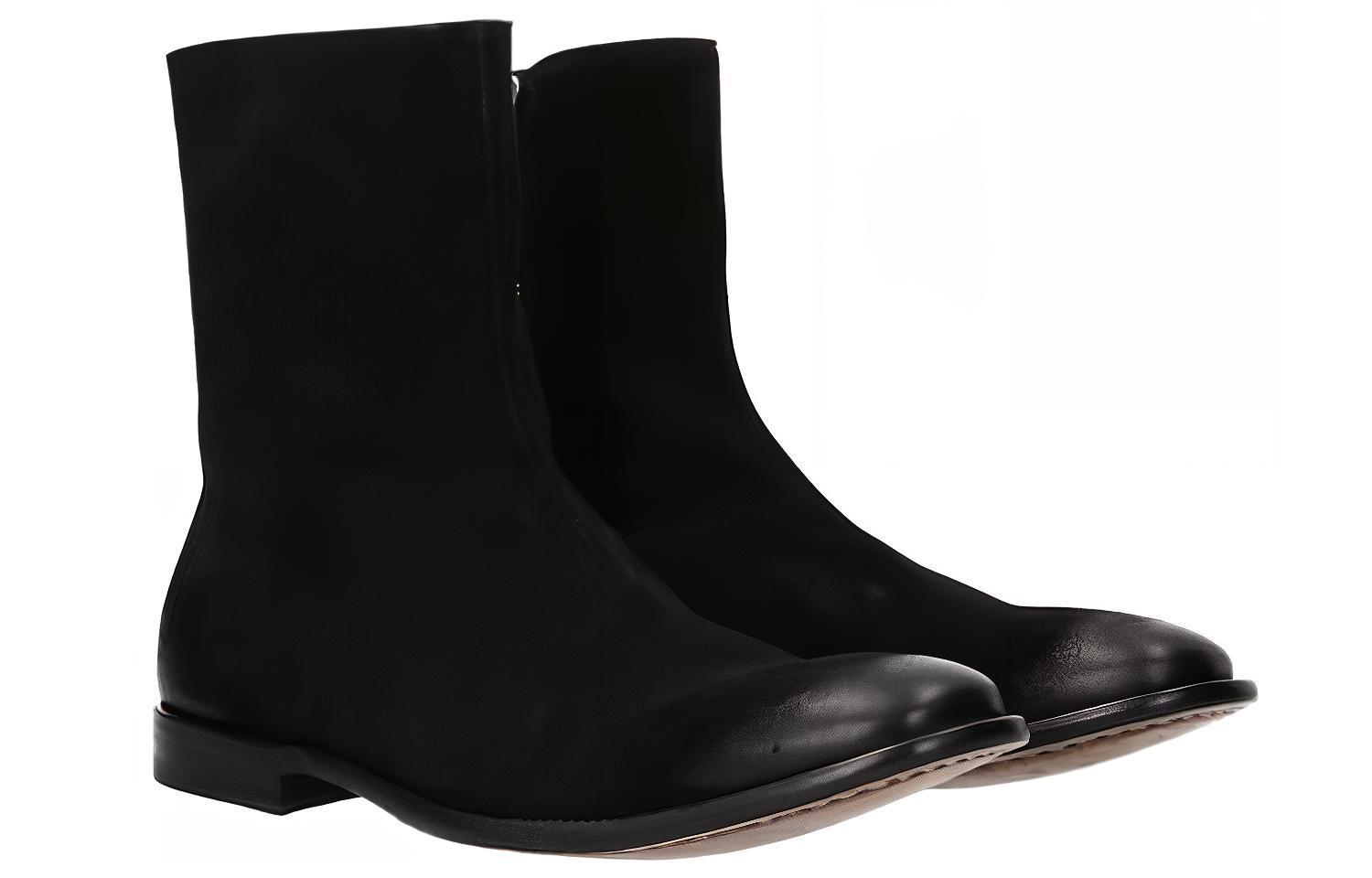 Lookbook 亞歷山大·麥昆 休閒舒適 短靴 男款 黑色