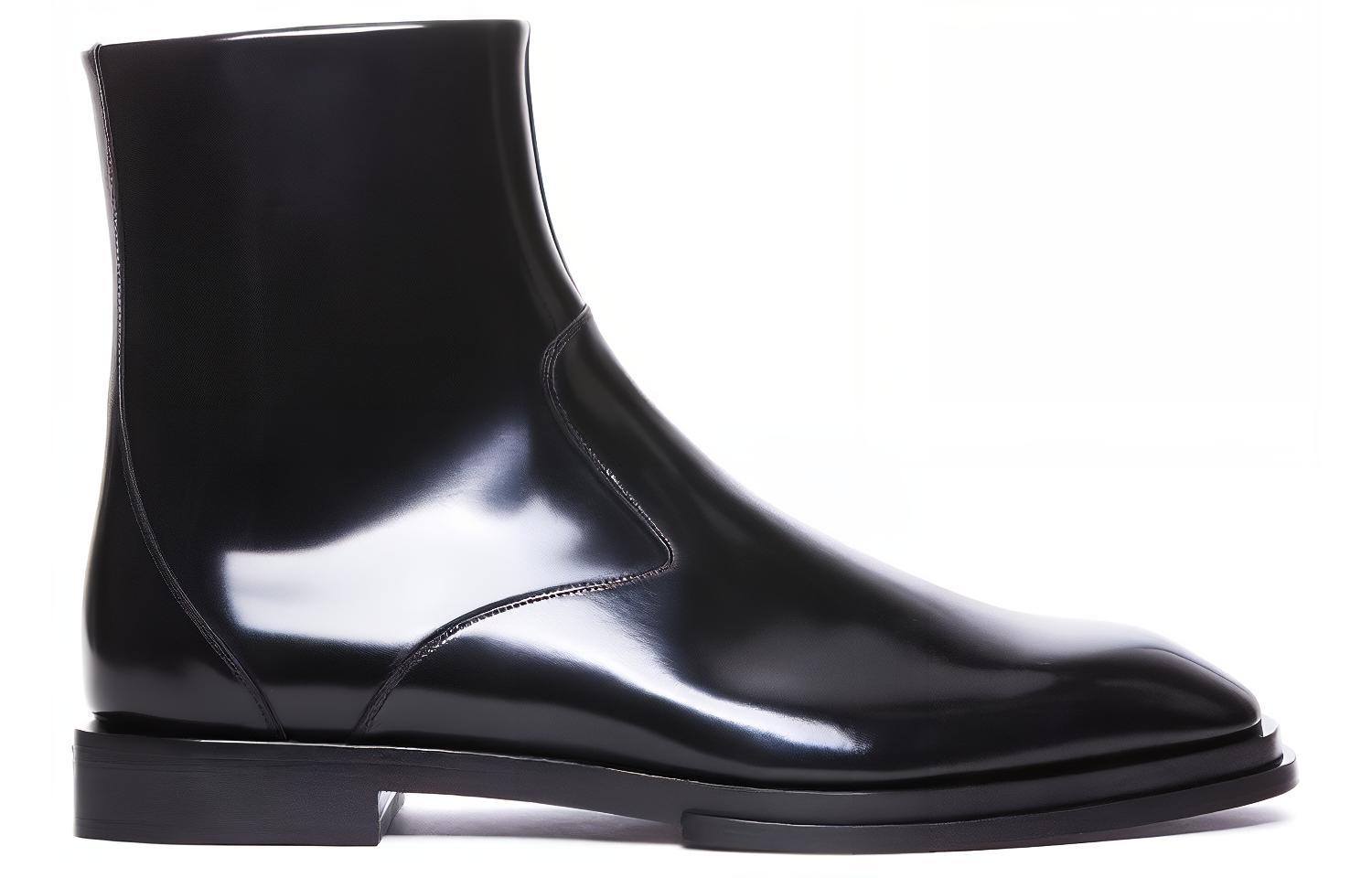 Order Alexander McQueen亞歷山大麥昆 時尚便利舒適 短筒靴 男款 黑色