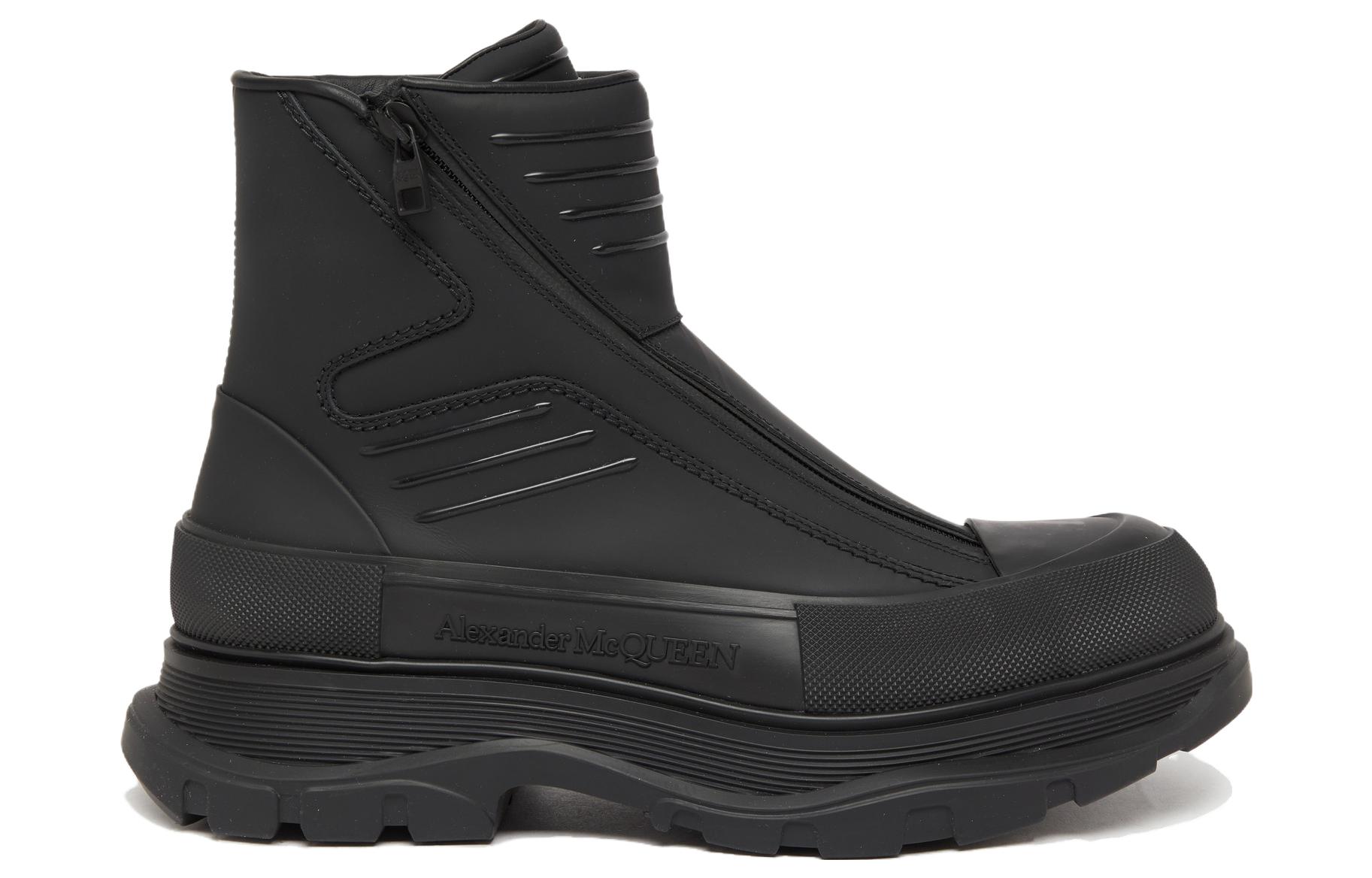 Order Alexander McQueen 亞歷山大麥昆 時尚舒適 短靴 男款 黑色