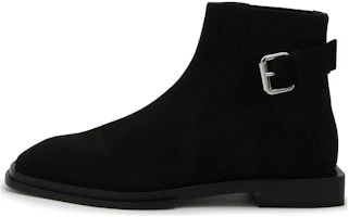 Alexander McQueen Ankle Boot 'Velvet Black' 777804WIER51081 Alexander McQueen Ankle Boot 'Velvet Black' 777804WIER51081