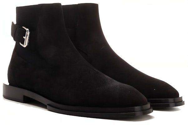 Alexander McQueen Ankle Boot 'Velvet Black' 777804WIER51081 Order Alexander McQueen Ankle Boot 'Velvet Black' 777804WIER51081