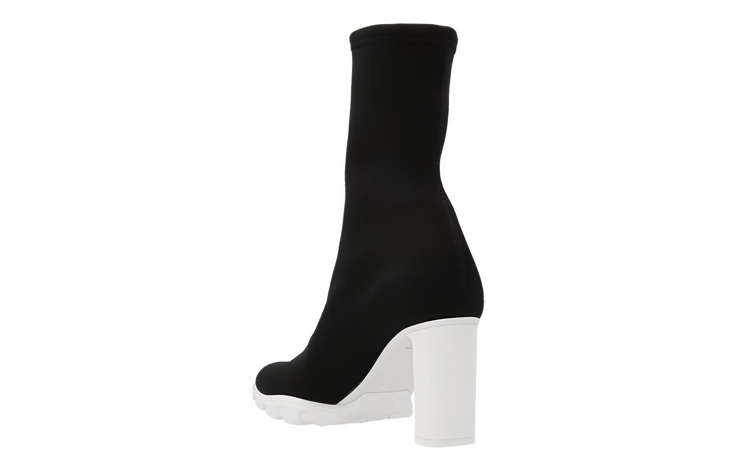 Lookbook Alexander McQueen Ankle Boot 'White/Black' 690812W4SQ11053